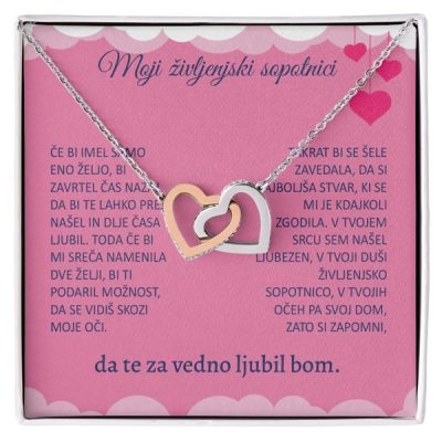 My life companions - Intertwined Hearts necklace LOVE_HEARTS