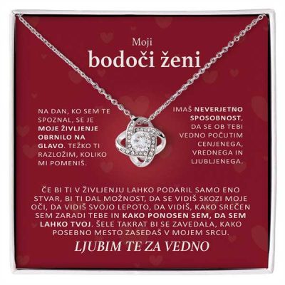 A gift that will last forever The perfect gift for your future wife! Imagine her reaction when you give her this necklace! NUSHI