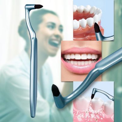 Precision teeth cleaner