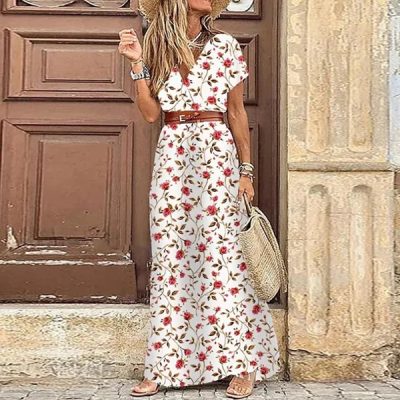 Vintage Beach Party Maxi Dress | MAXILICIOUX