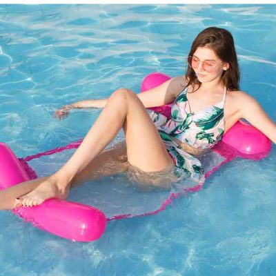 Outdoor floating water hammock | WATERZEN