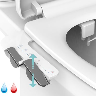 Non-electric hygienic toilet bidet attachment | RITACLEAN