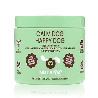 Helps sooth anxiety and stress naturaly | CALM DOG HAPPY DOG