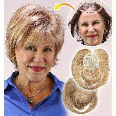 Natural coverage hair topper | HATIPS
