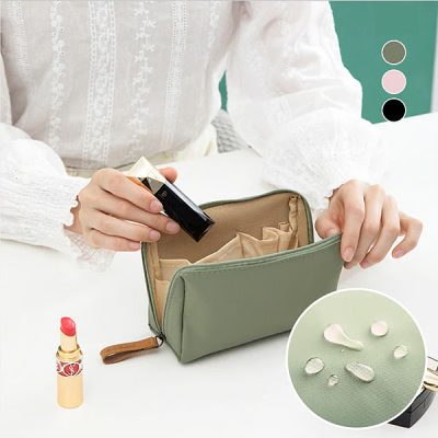 Compact travel cosmetic pouch | BELVINA