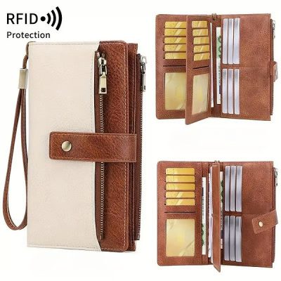 Secure RFID leather clutch | ELALET