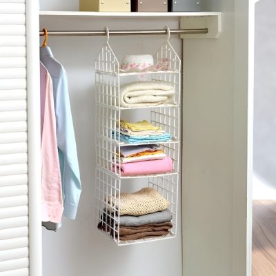 5-tier foldable storage shelve