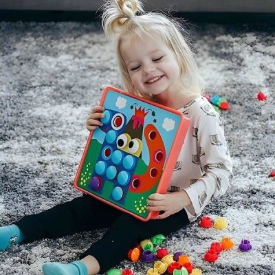 Colorful Button Art Toy | FUNBTN