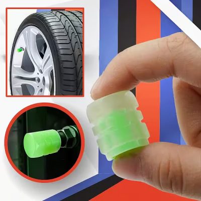 Glowing waterproof valve caps | GUMAGLO