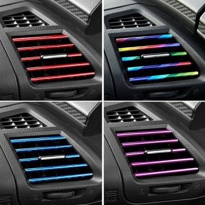 Colorful interior trim decoration (10 pcs/set) | VENTSTRIP