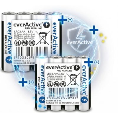 AA and AAA battery set