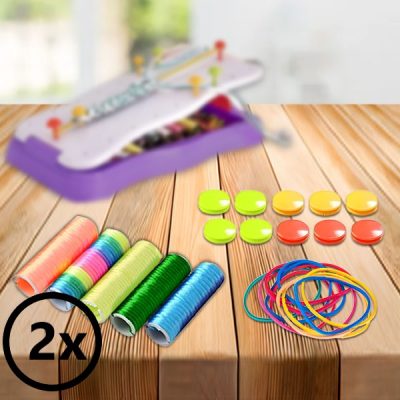 Bracelet making materials for BRAIDMAKER