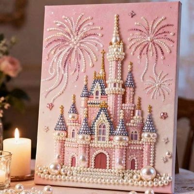 Creative pearl bead artwork | PEARLKIT