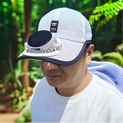 Solar powered fan hat | SOLCAP