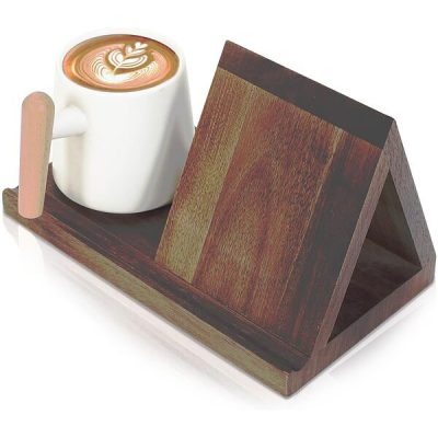 Wooden triangular book holder | TRIBOOK