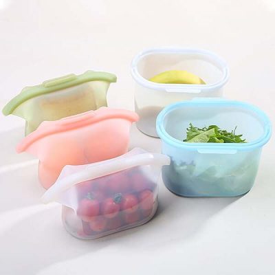 Reusable silicone food bags | SILIFREEZ