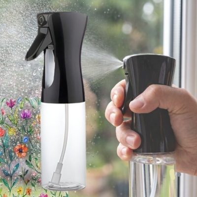Spray bottle for easier FLORASTIK installation