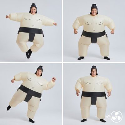 Inflatable Alien + Sumo costume | SUMOMAN