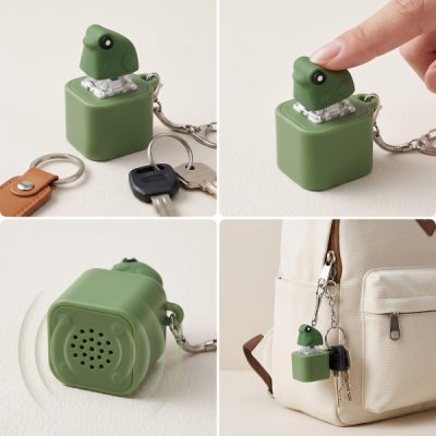Quacking frog fidget keychain (3 pcs/set) | CROAKLY