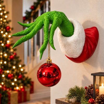 Festive monster wall hook | GRABZILLA