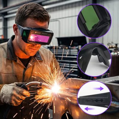 Auto darkening welding goggles | SPARKSAFE
