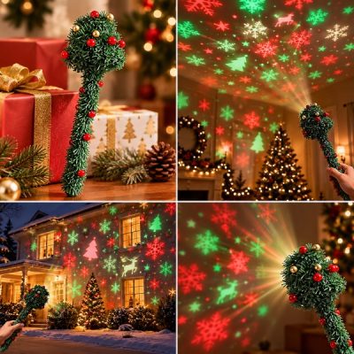 Cordless holiday projector lamp | XMASBEAM